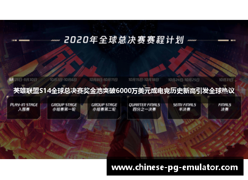 英雄联盟S14全球总决赛奖金池突破6000万美元成电竞历史新高引发全球热议 英雄联盟S14全球总决赛奖金池突破6000万美元成电竞历史新高引发全球热议