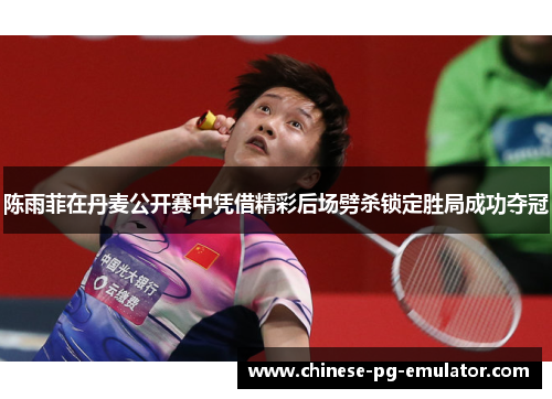 陈雨菲在丹麦公开赛中凭借精彩后场劈杀锁定胜局成功夺冠 陈雨菲在丹麦公开赛中凭借精彩后场劈杀锁定胜局成功夺冠